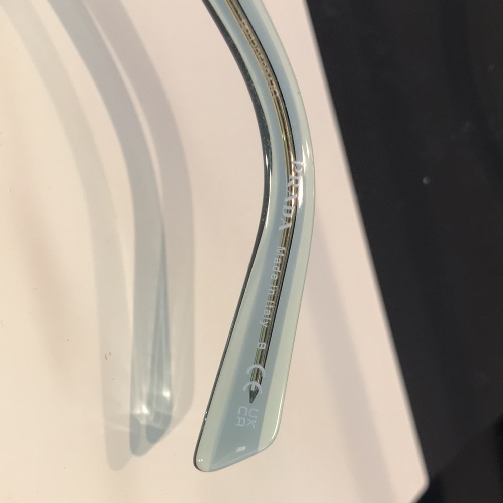 Prada 19WV Blue Women's Eyeglasses New never worn - Picture 7 of 9